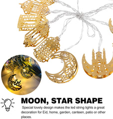 Light Decoration - Small Crescent, Lantern & Star