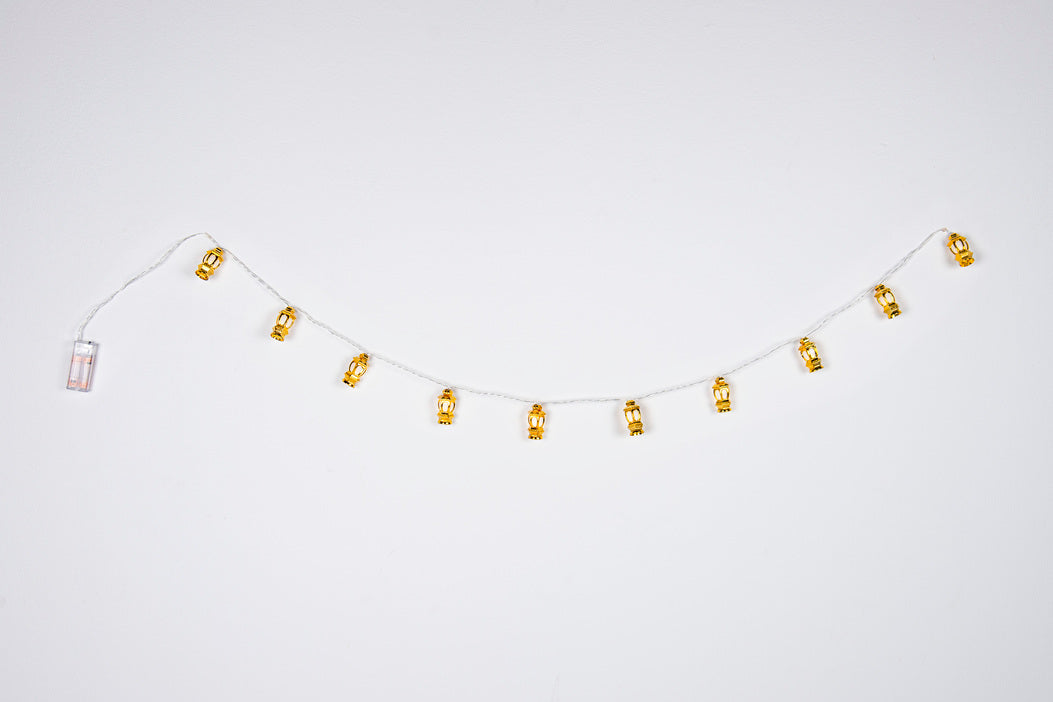 Ramadan Golden Lantern Light String