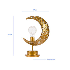 Golden Table Lamp - Bulb