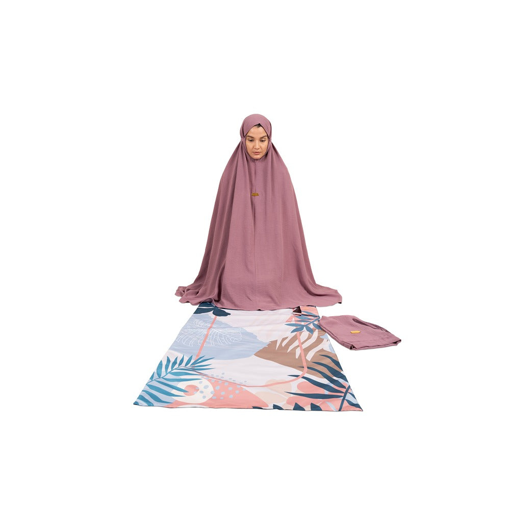 طقم كريب من قطعتين - لافندر