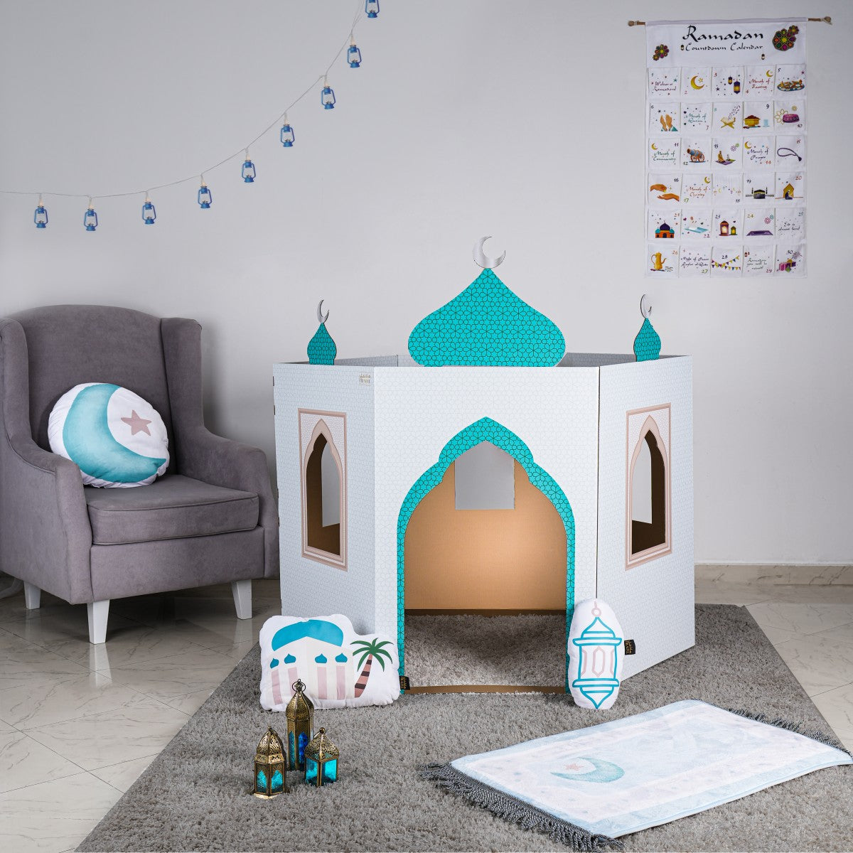 My HilalFul Mosque Pillow