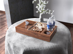 Wooden Coffee Table Organizing Tray - Medium