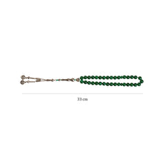 Muslim Prayer beads - Malachite