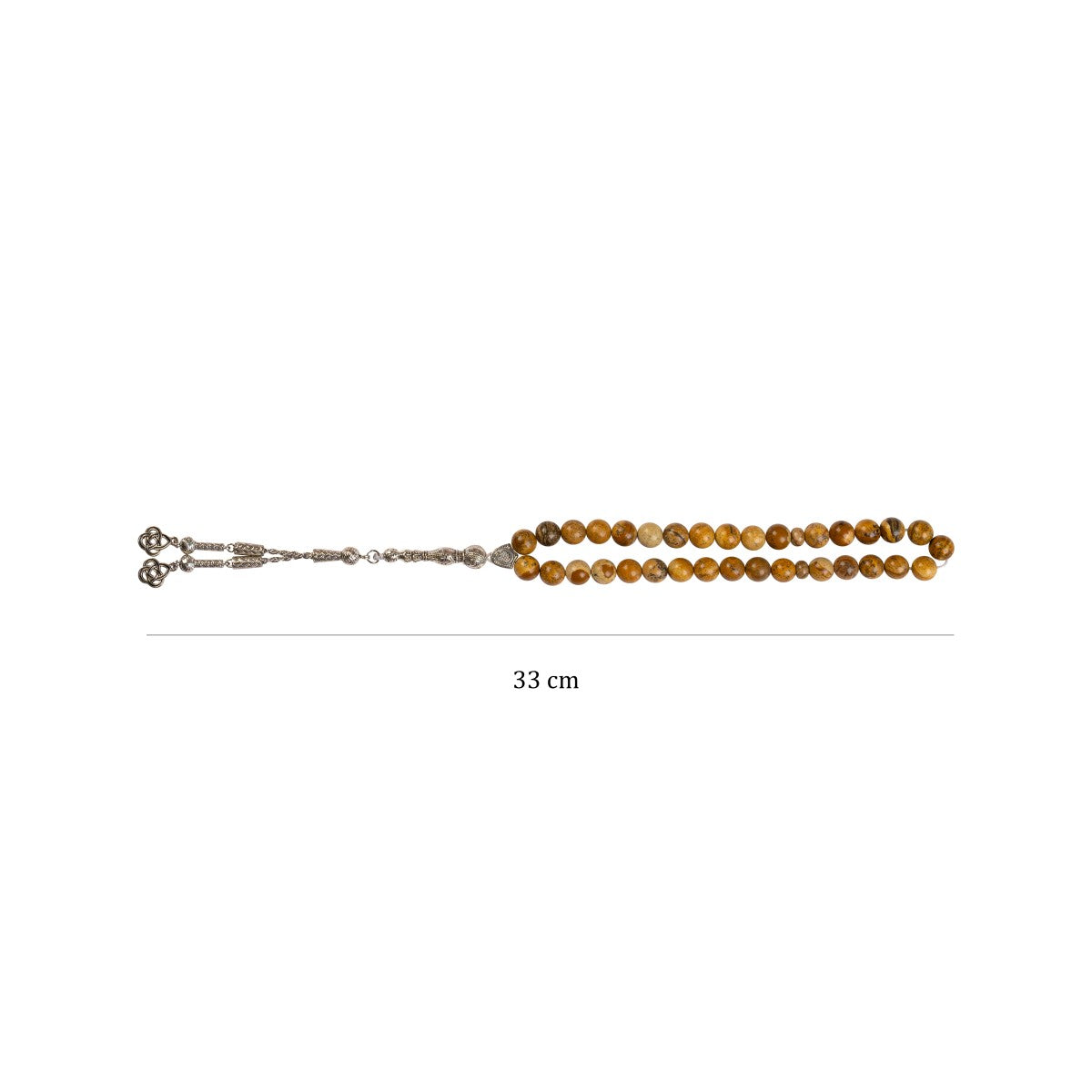 Muslim Prayer beads - Picture Jasper