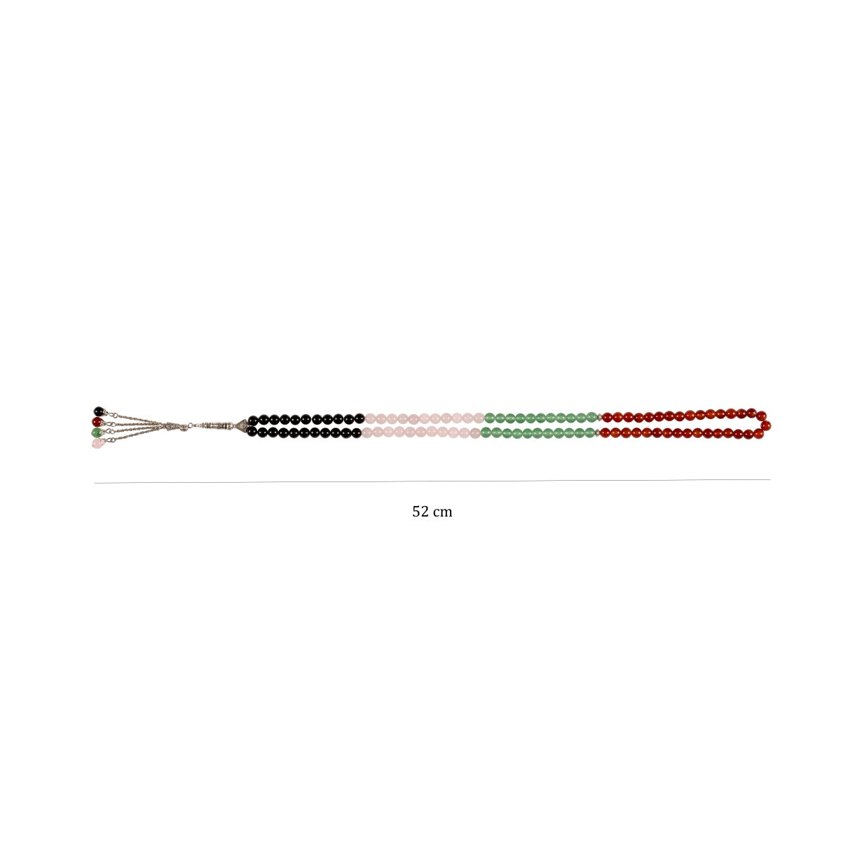 UAE Flag Color Prayer Beads (99 beads)