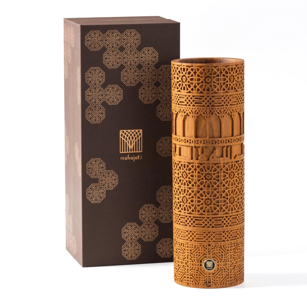 Seljuk Minaret Mubkhara – Teak Wood Carving