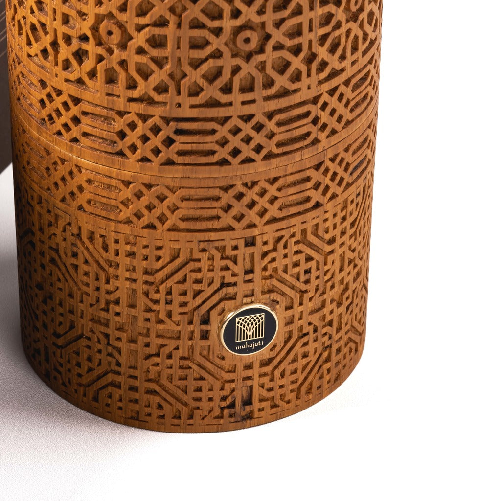 Seljuk Minaret Mubkhara – Teak Wood Carving