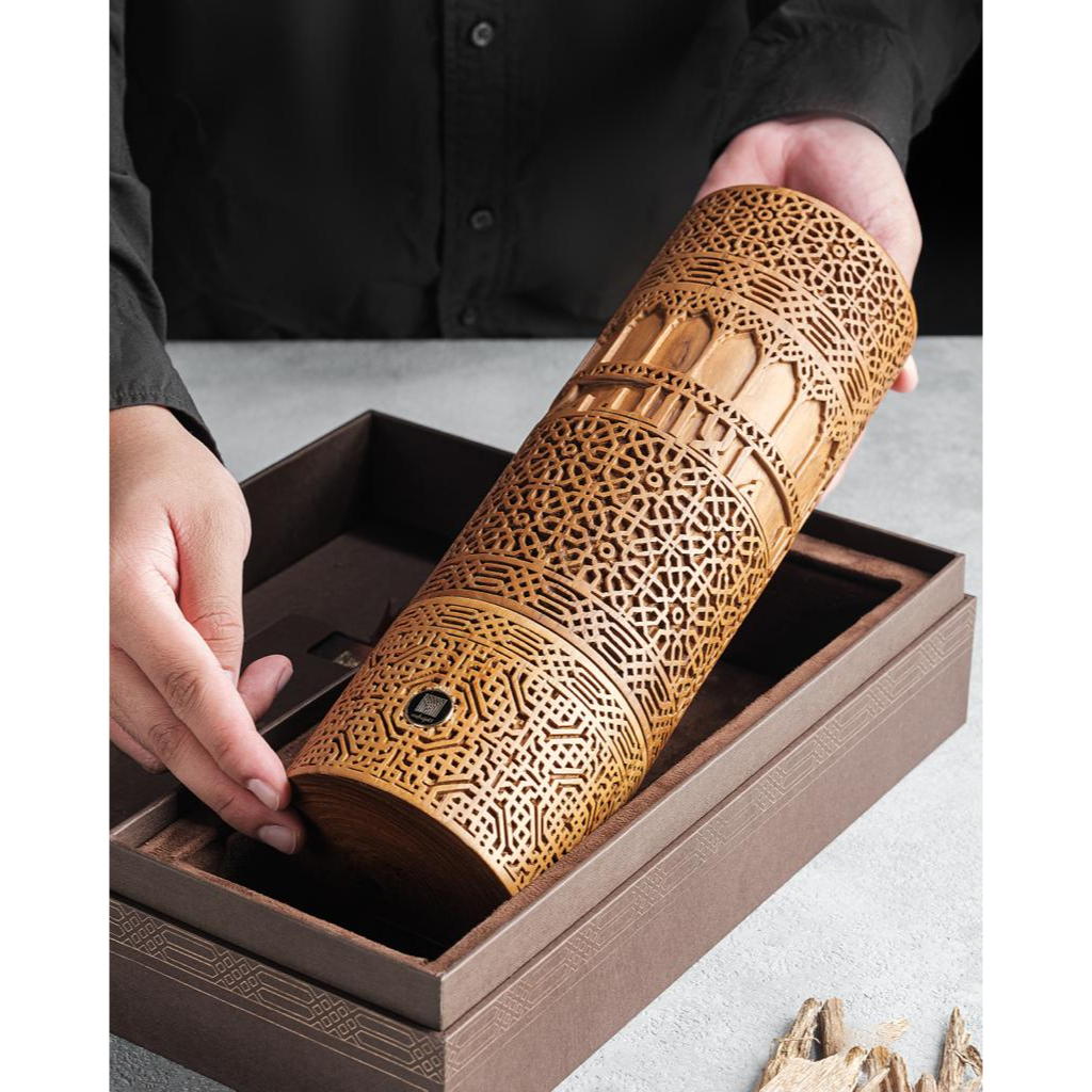 Seljuk Minaret Mubkhara – Teak Wood Carving