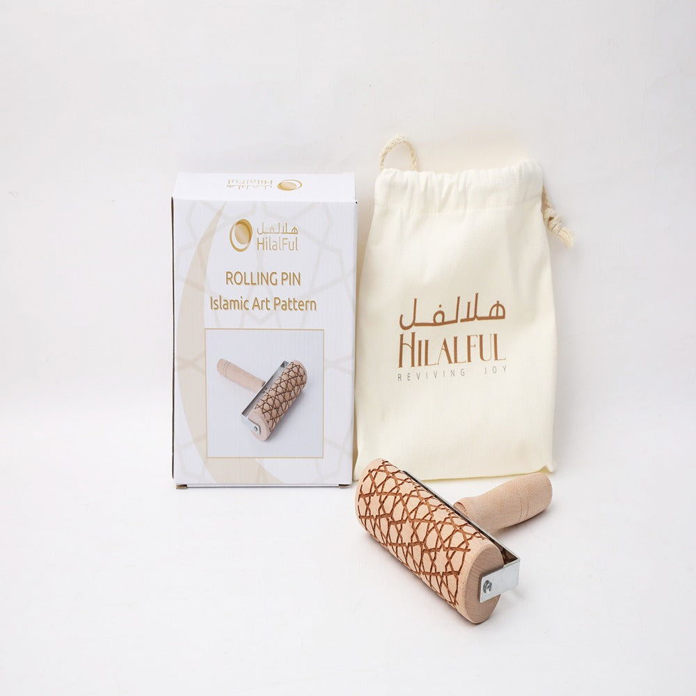 Islamic Art Pattern Rolling Pin