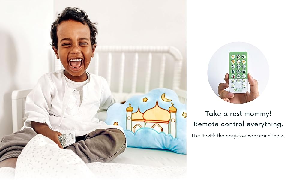 Sky Mosque Talking Quran Pillow