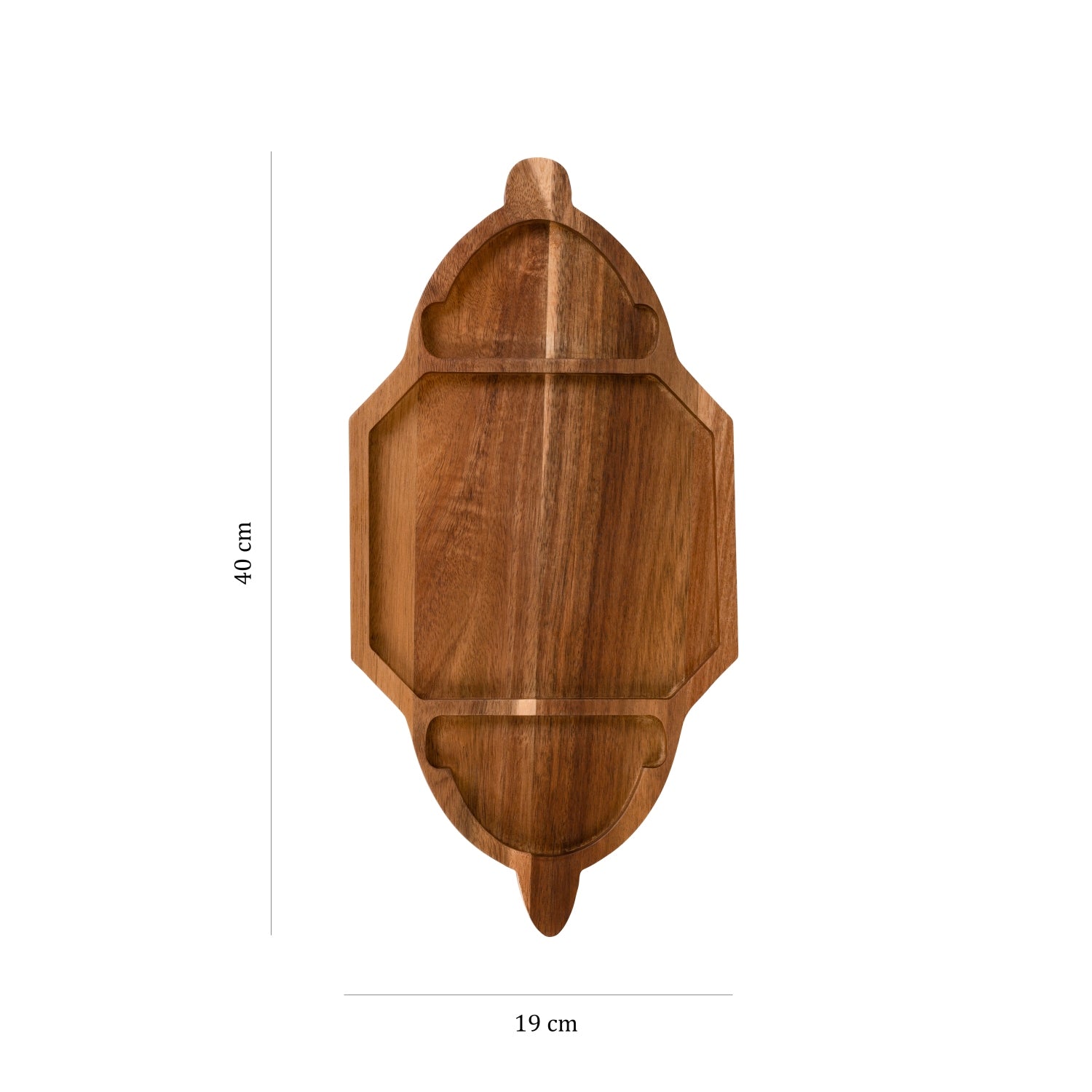 Premium Wooden Platter - Lantern