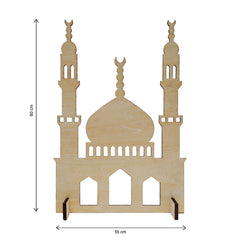 Wooden Mosque Standing Display (L)
