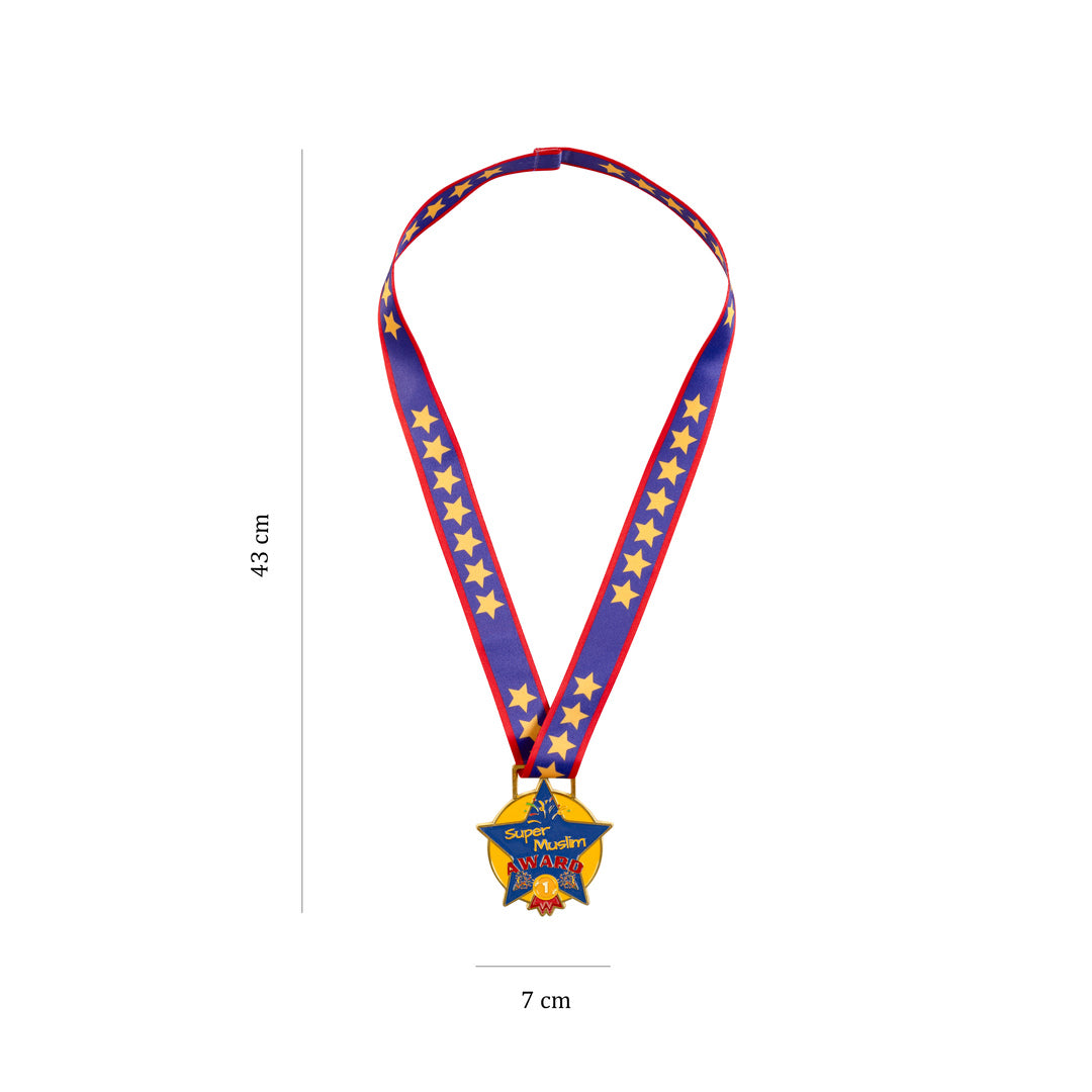 Children Super Muslim Award Medal