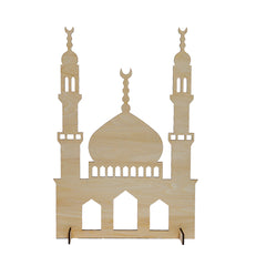 Wooden Mosque Standing Display (S)