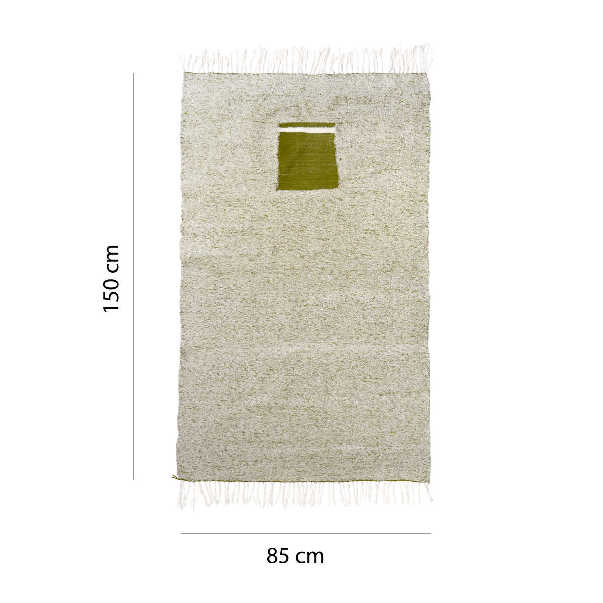 Prayer Mat - Moroccan - Hand Woven Wool - Green