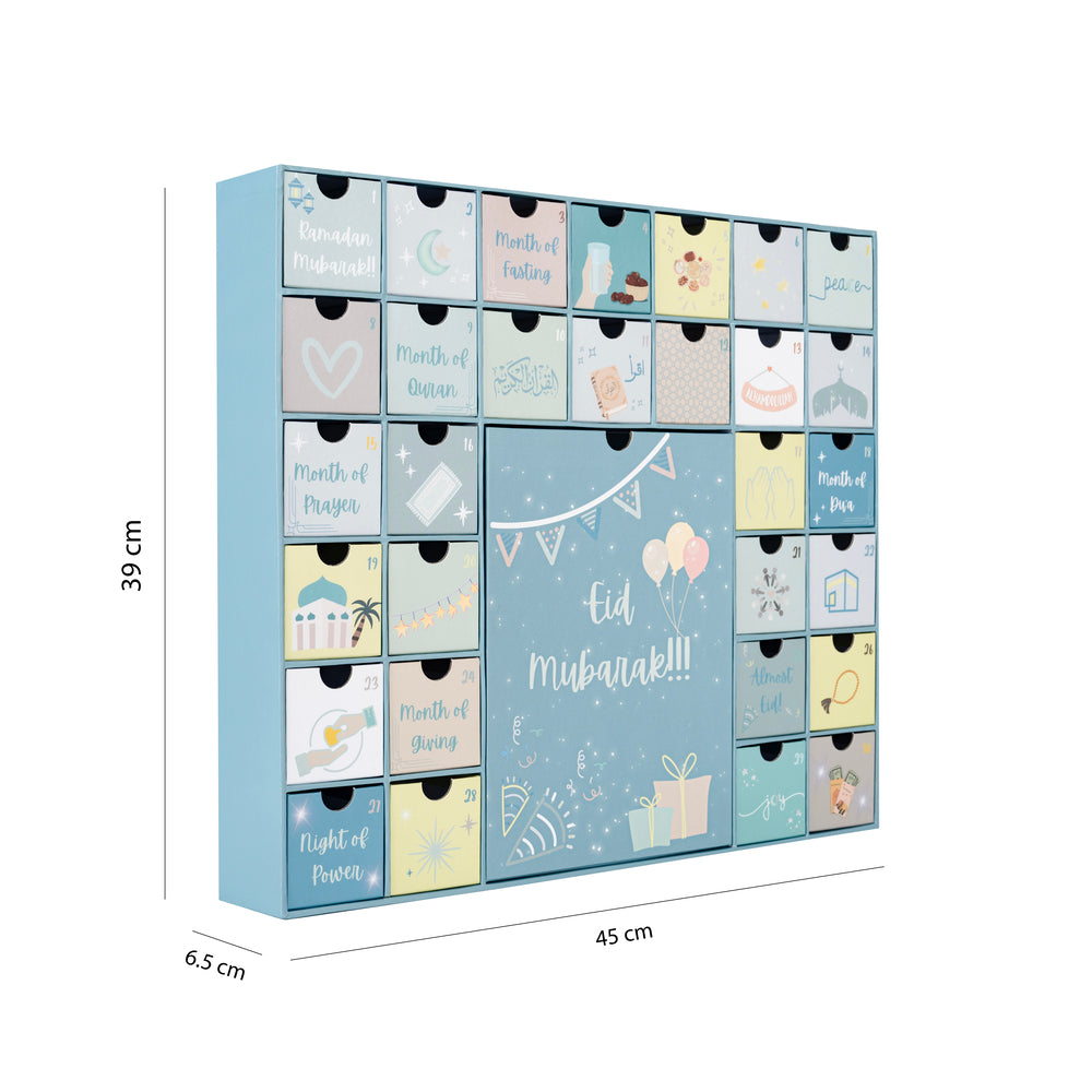 Ramadan HilalFul Theme Calendar Box - English