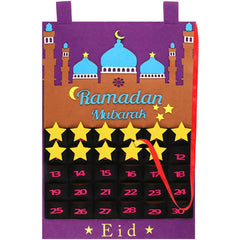 Count Down Ramadan Calendar - Purple