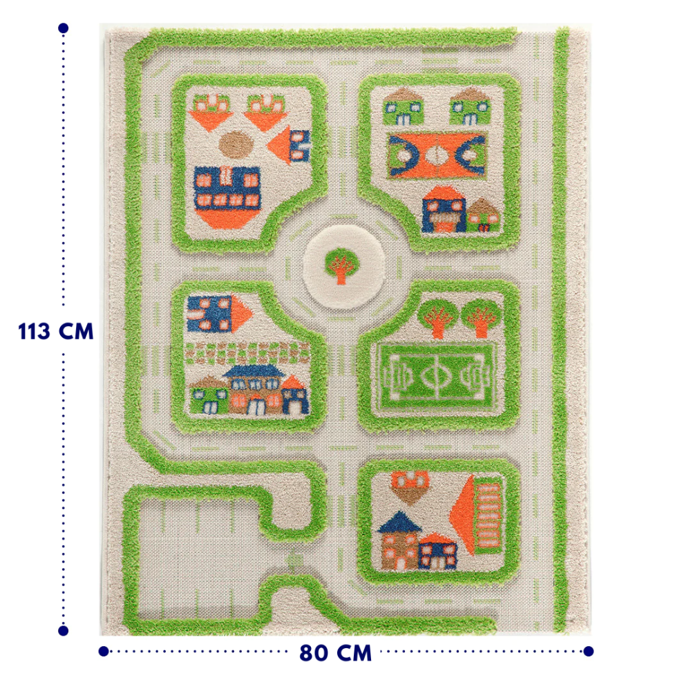 IVI 3D Carpet Traffic Green Design