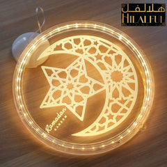 Light Decoration - Circle Crescent Star