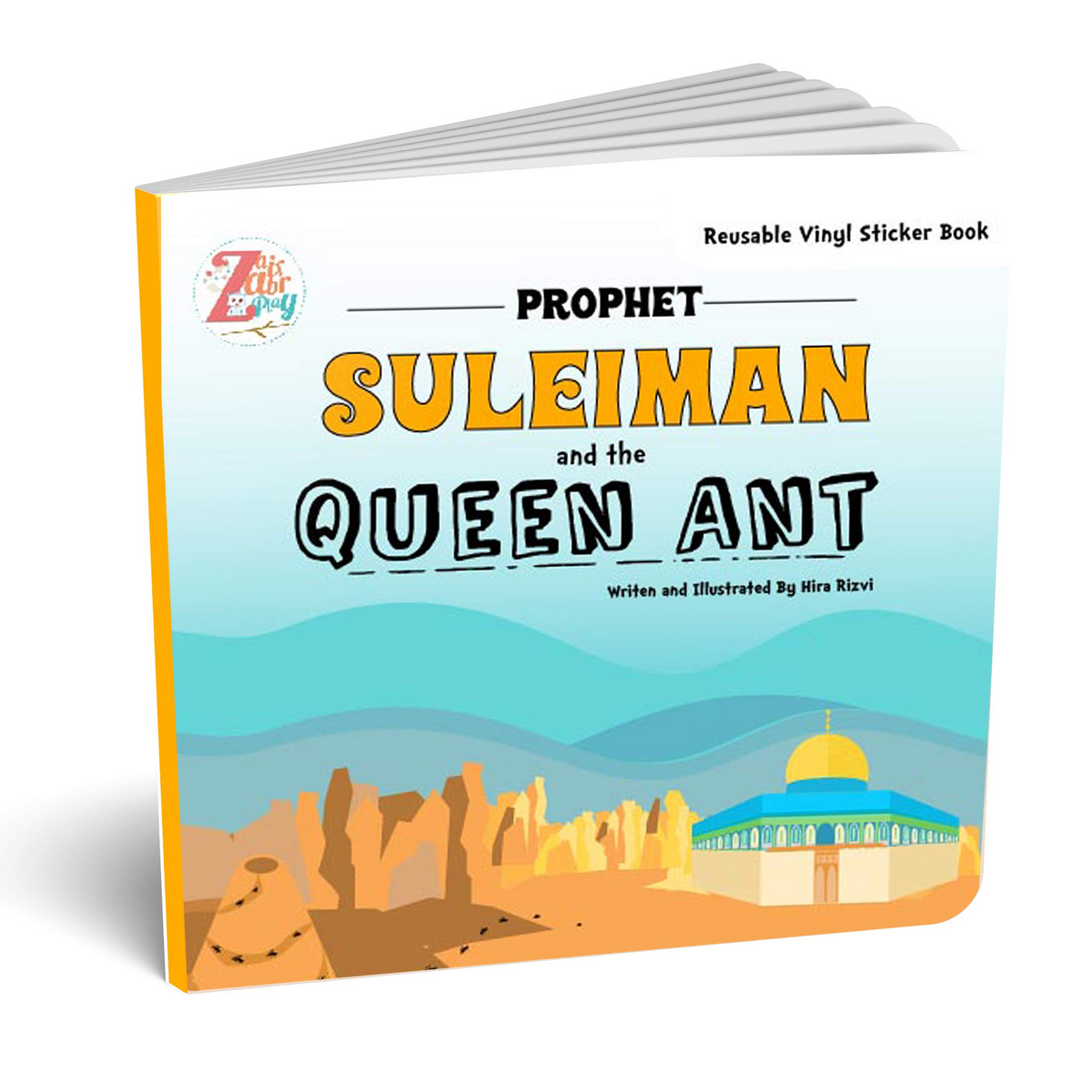Prophet Suleiman (AS) and the Queen Ant - Reusable Vinyl Stickers Book