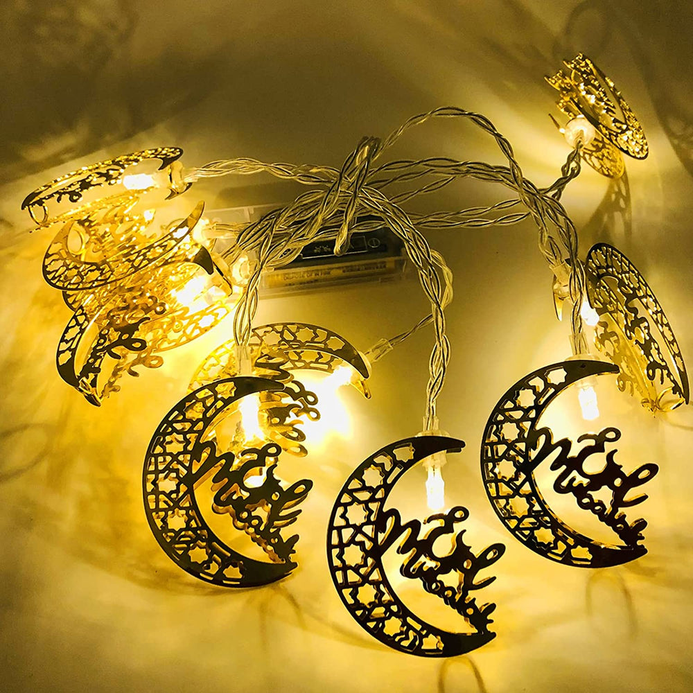 
                      
                        Light Decoration - Eid Mubarak Small Crescent
                      
                    