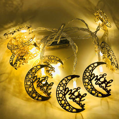 Décoration Lumineuse - Petit Croissant Eid Mubarak