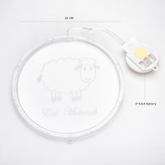 Eid Decoration Sheep Hanging Circle