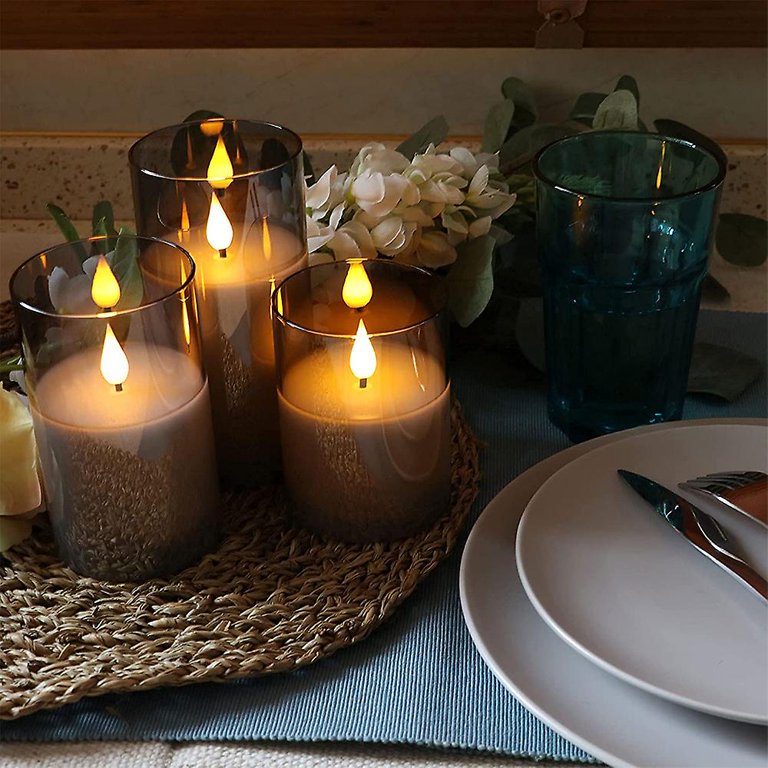 
                      
                        Battery Operated Candle Set of 3
                      
                    