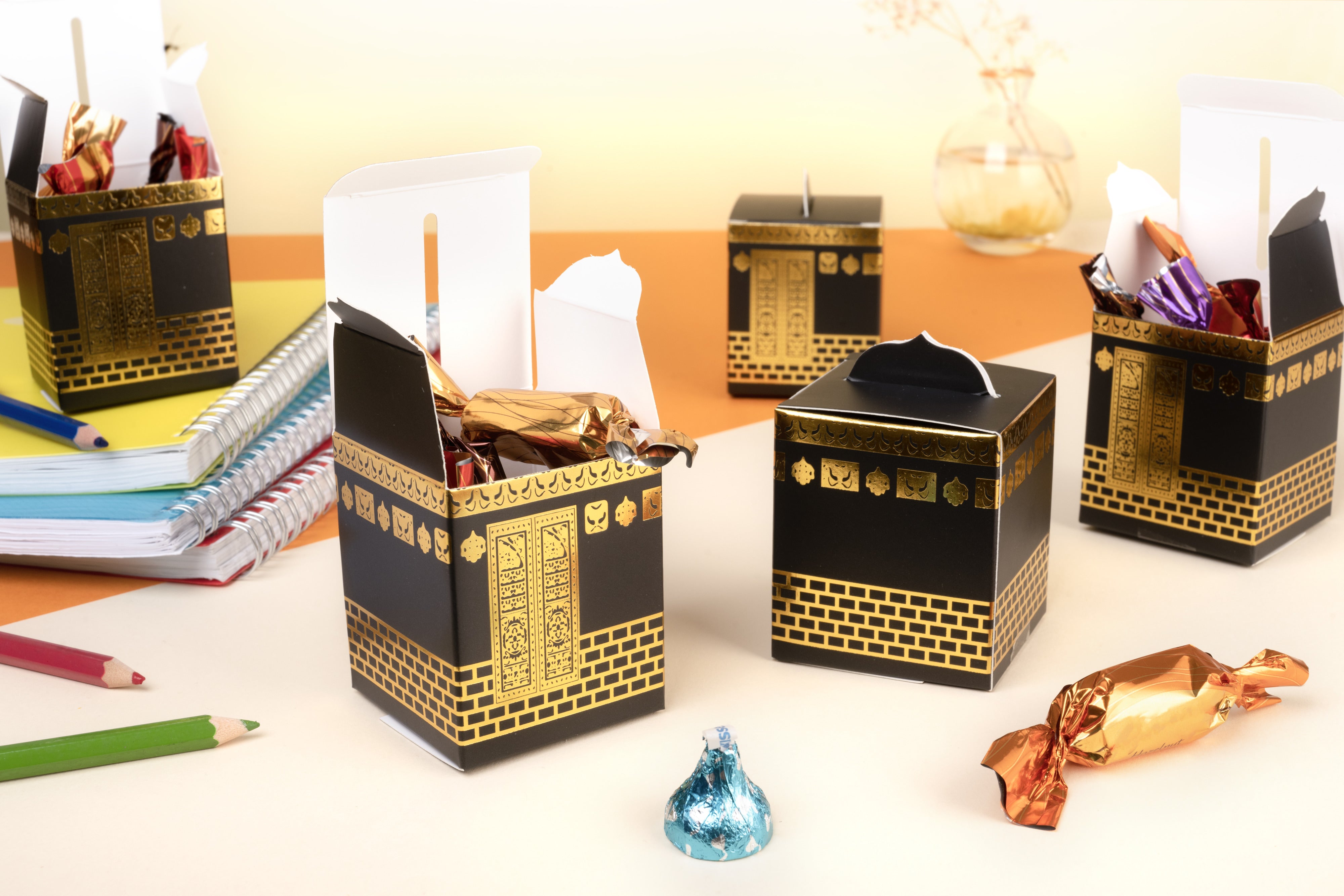 Kaaba - Boîte à dragées de fête (Pack de 10)