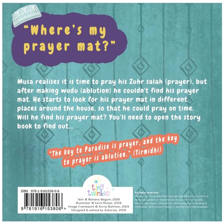 
                      
                        Where's my prayer mat? A lift-the-flap book
                      
                    