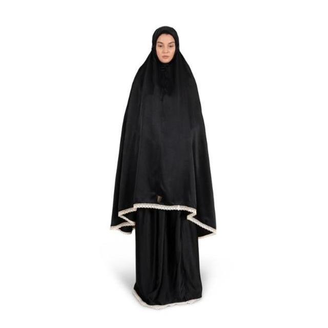 Silky 2 piece prayer set - Classic Black