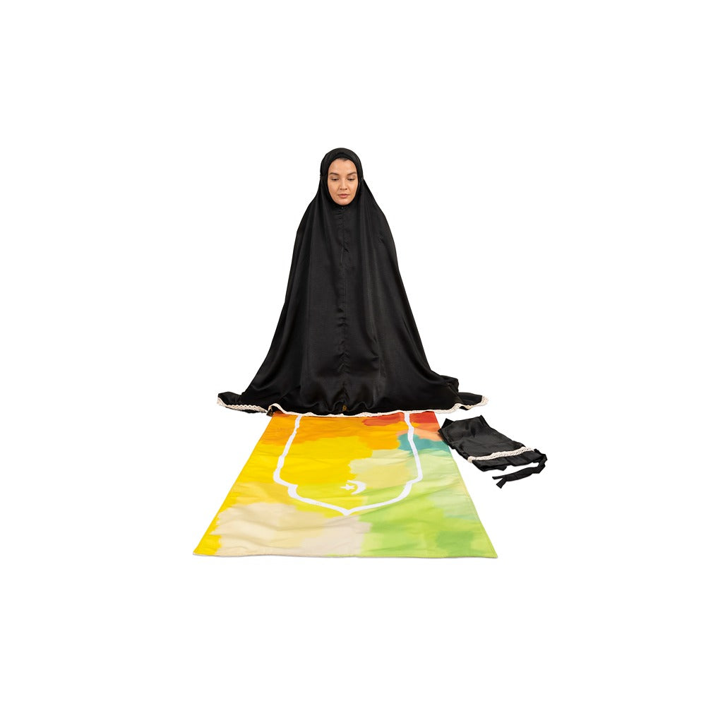 
                      
                        Silky 2 piece prayer set - Classic Black
                      
                    