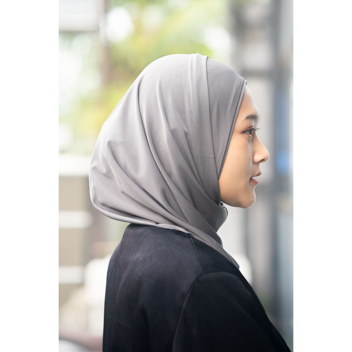 Ready, Set, Go Sports Hijab - Grey