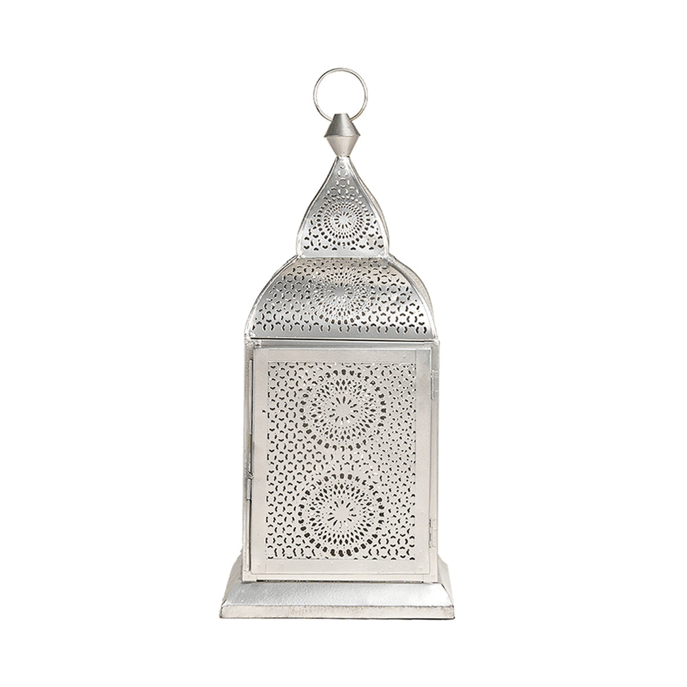 
                      
                        Authentic Handmade Chakra Lantern - Silver
                      
                    