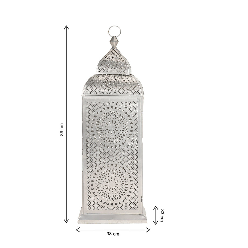 
                      
                        Authentic Handmade Chakra Lantern - Silver
                      
                    