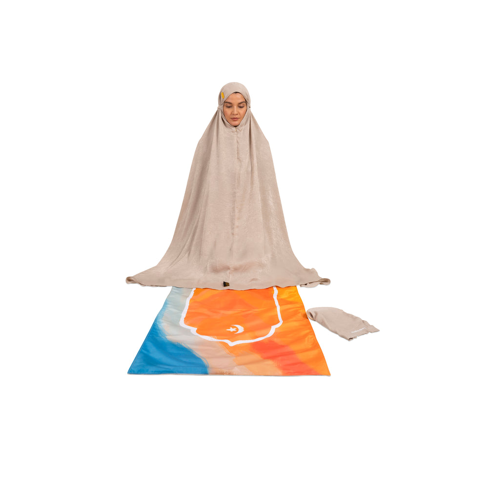 
                      
                        Prayer Dress - Muslim Queen 2 piece set - Adult - Pink Ash Color
                      
                    