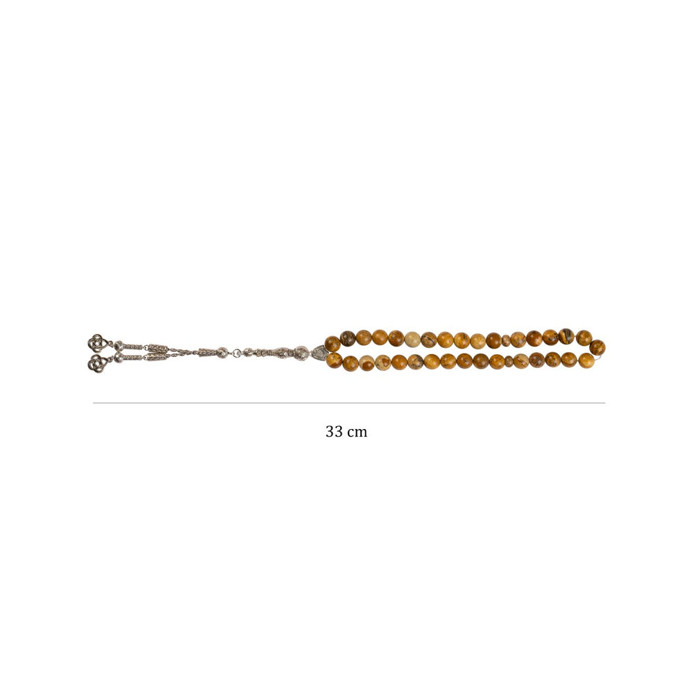 
                      
                        Muslim Prayer beads - Picture Jasper
                      
                    