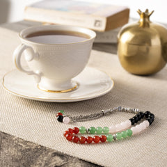 UAE Flag Color Prayer Beads (33 beads)