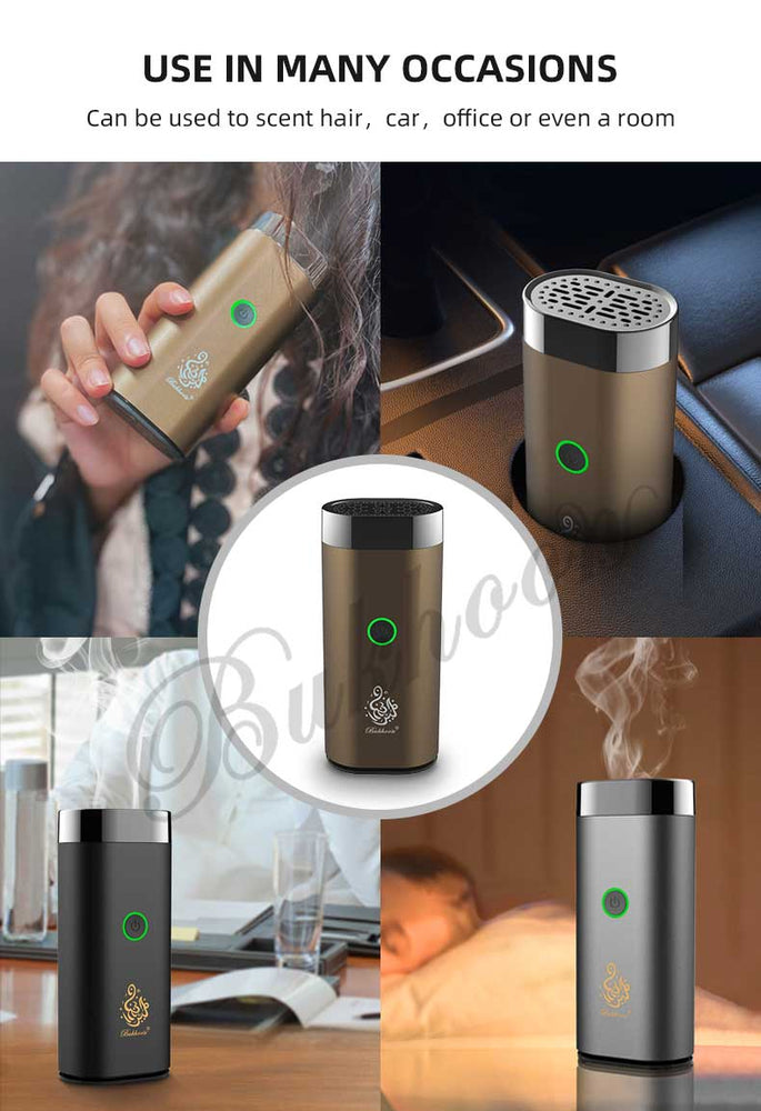 
                      
                        Premium Electric Bukhoor Incense Burner - 2500mAh Battery
                      
                    