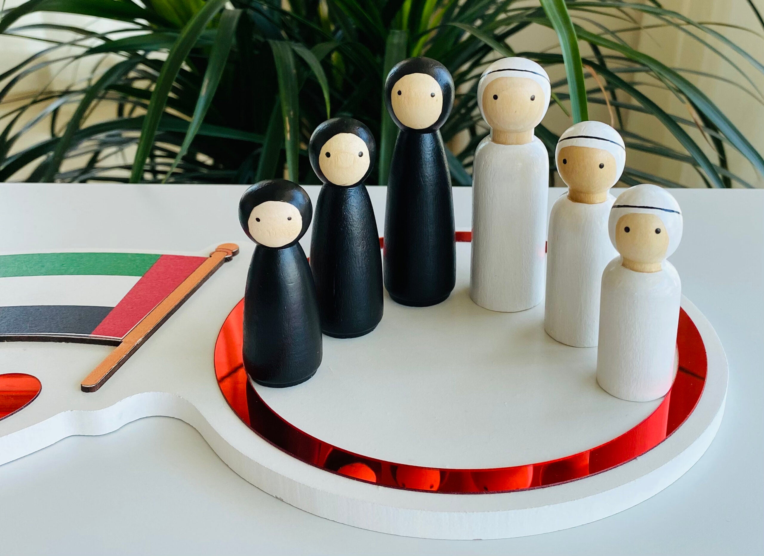 Wooden Toys - Emirati Family