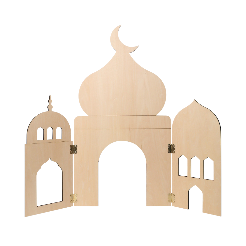 My Wooden Pop Up Mosque