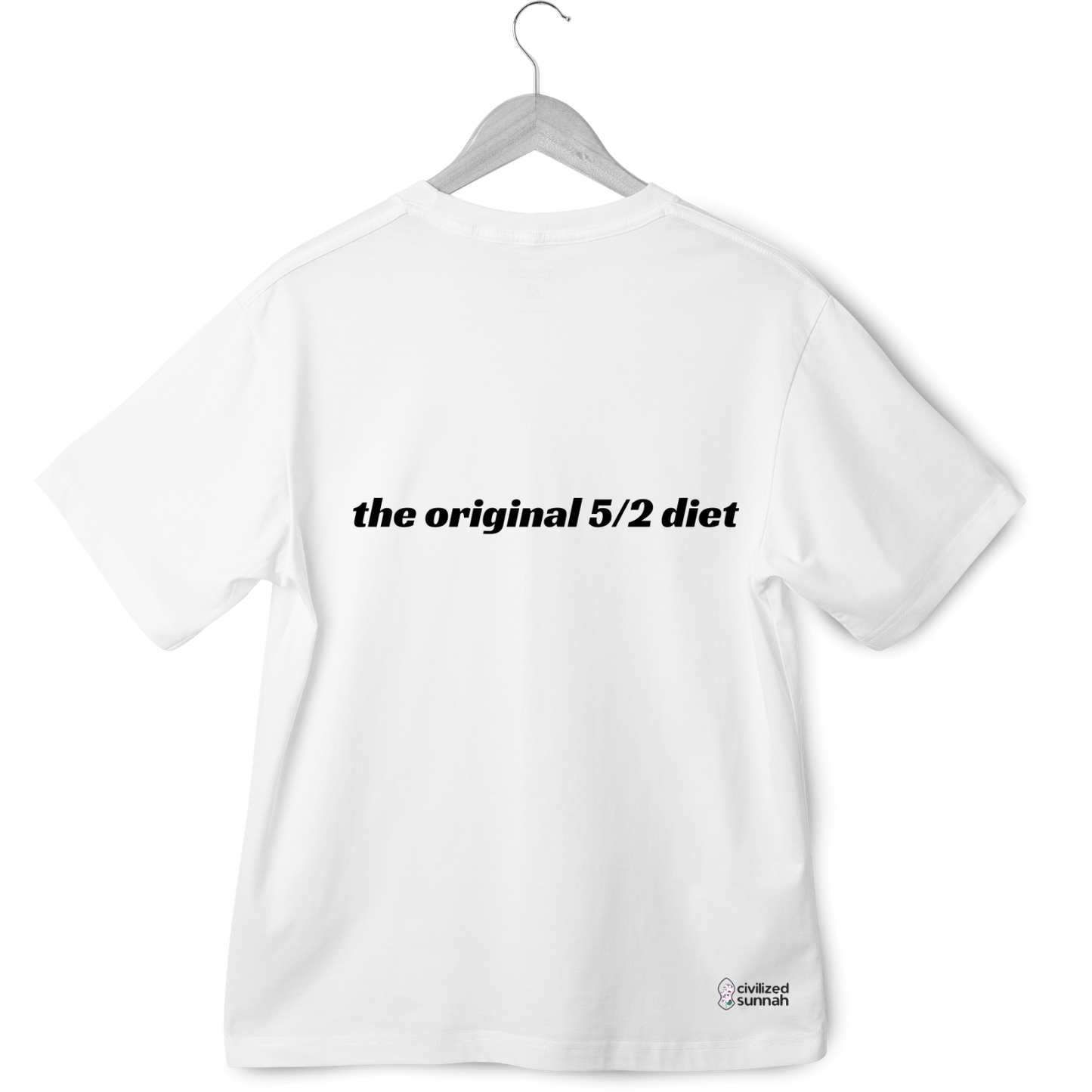 Civilized Sunnah™ by @Laylaelwafiofficial - The Original 5/2 Diet T-Shirt