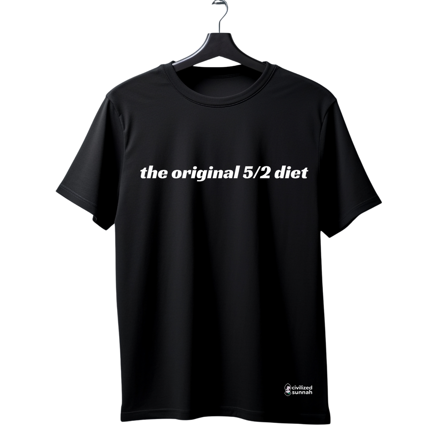 Civilized Sunnah™ by @Laylaelwafiofficial - The Original 5/2 Diet T-Shirt