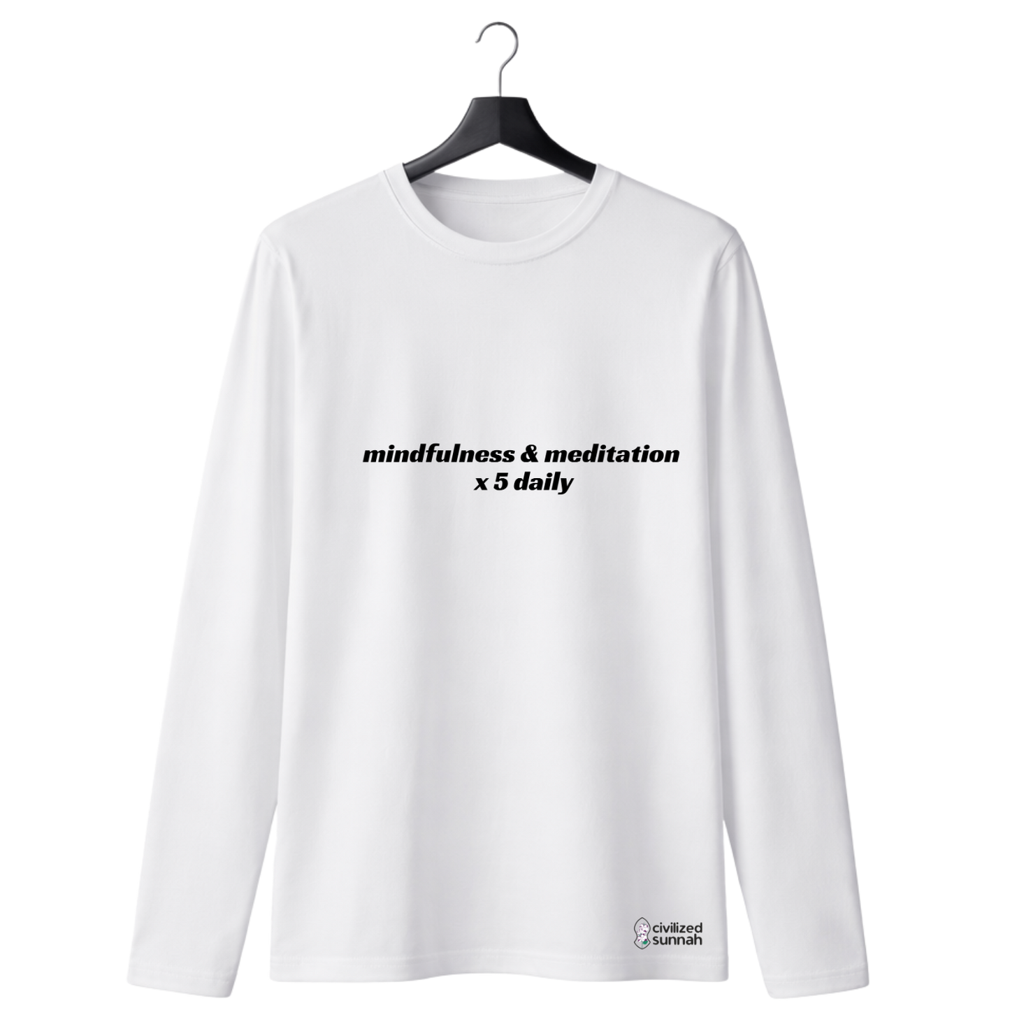 Civilized Sunnah™ by @Laylaelwafiofficial - mindfulness & meditation x 5 daily T-Shirt