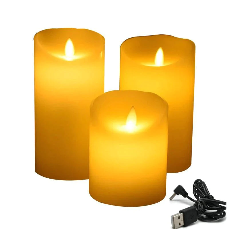 Candle USB Chargeable