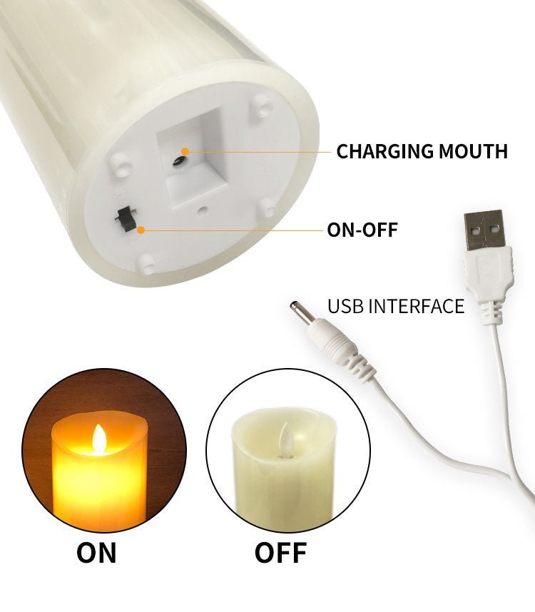 Candle USB Chargeable