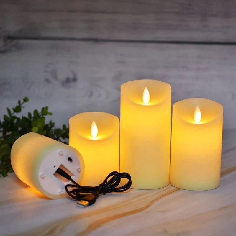 Candle USB Chargeable