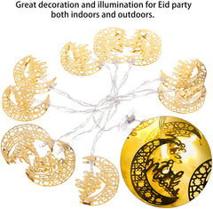 Décoration Lumineuse - Petit Croissant Eid Mubarak