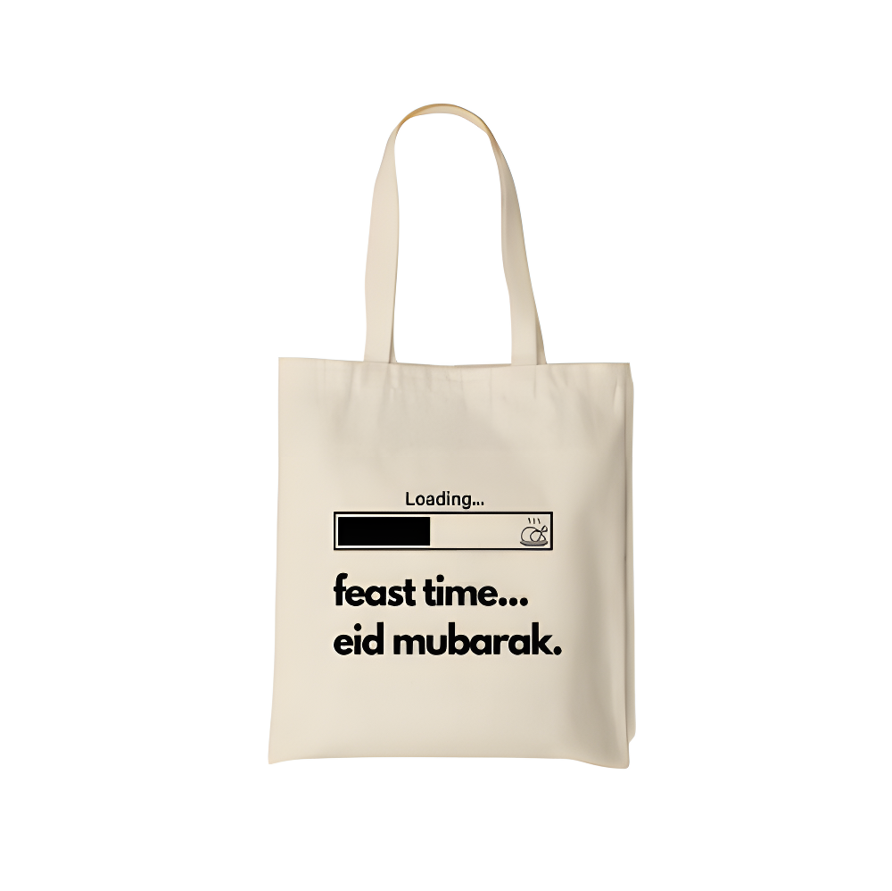 Eid Mubarak Tote Bag - Feast time