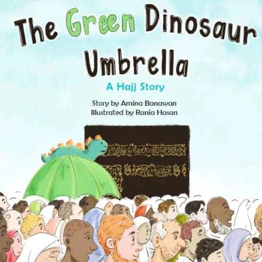 Green Dinosaur Umbrella